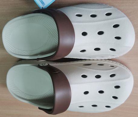 Крокси | Feliz Caminar | Duo Clogs Vanilla Chocolate