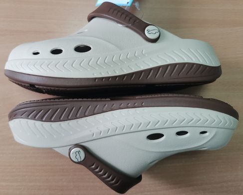 Крокси | Feliz Caminar | Duo Clogs Vanilla Chocolate